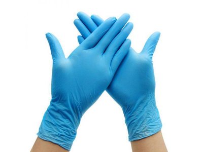 GLOVES NITRILE POWDER FREE (100PCS)